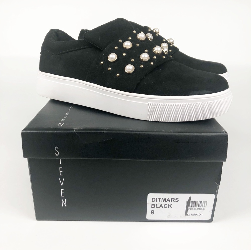 Steve Madden Ditmars Embellished Slip On Sneaker - Picture 8 of 8